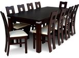 Tavolo Da Pranzo Tavolo + 10X Sedie Gruppo Sala Da Pranzo Soggiorno Set 11Pcs Set Mobili