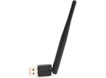 Chiavetta Usb Wlan Per Digi Quest Q60 / Q80 / Q90 - Mini Adattatore Con Antenna +2Db, 150 Mbit/S - Plug & Play, Usb 2.0/3.0