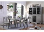 Mobili Di Design Legno Tavolo Sala Da Pranzo 6X Sedie 7Pcs Set Gruppo