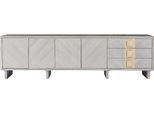 Credenza Tv Di Design Rtv Cassettiera Laterale Bassa Armadio Scaffale Soggiorno Di Lusso Legno