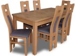 Sala Da Pranzo 6X Poltrone 7Pc Set Classico Tavolo Da Pranzo Gruppo Sedie Lusso