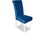 Sedie Chesterfield Moderne Per Sala Da Pranzo 4X Sedie Per Sala Da Pranzo In Tessuto Set Da Pranzo Nuovo