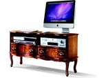 Mobili Da Salotto In Legno Credenza Tv Bassa Mobile Rtv Barocco Italiano Nuovo