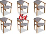 Set Completo K27 6X Sedie Di Design Per Sala Da Pranzo Sedie Imbottite