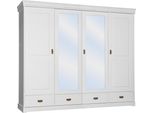 Armadio Stile Country Scaffale Armadio Guardaroba Abiti Armadi Legno Mobili Bianchi