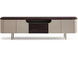 Credenza Porta Tv Rtv Lowboard Legno Beige Tavolo Moderno Soggiorno