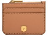 Fossil Portacarte Caso Chiave Lennox Zip Card Case Dust Beige