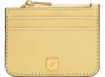 Fossil Portacarte Caso Chiave Lennox Zip Card Case Daze Giallo Chiaro