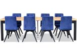 Poltrone Tavolo Da Pranzo Tavolo In Legno Sala Da Pranzo Set 6X Sedie Set 7 Pz