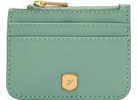 Fossil Portacarte Caso Chiave Lennox Zip Card Case Mist Verde