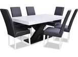 Tavolo Sala Conferenze Hotel Tavoli Xxl Tavolo Riunione Ufficio + 6 Sedie Sedia
