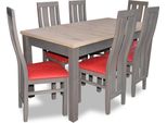Set Completo Tavolo Da Pranzo 6X Sedie Set Sala Da Pranzo Gruppo Tavolo Da Pranzo Tavoli 7Pz Nuovo