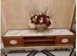 Lusso Credenza Tv Bassa Rtv Xxl Mobile Tavolo Soggiorno Legno Classico Nuovo
