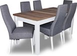 Tavolo Di Design + 6 Sedie Per Sala Da Pranzo Set Di Sedie Set Da Pranzo Tavoli Legno