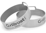 Anelli Per Hamburger In Solido Acciaio Inox - In Confezione Doppia - Perfetti Per Plancha E Piastra Elettrica