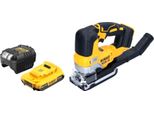 Seghetto Alternativo A Pendolo A Batteria Dewalt Dcs 334 D1 18 V Senza Spazzole + 1X Batteria Ricaricabile 2,0 Ah + Caricatore