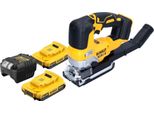 Seghetto Alternativo A Pendolo A Batteria Dewalt Dcs 334 D2 18 V Brushless + 2X Batteria Ricaricabile 2,0 Ah + Caricabatterie