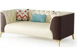 Divano Set Divano Seduta Tappezzeria Set Completo 3+2+1 Divani Design Divani Metallo