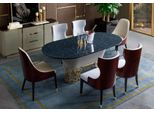 Set Completo Per Sala Da Pranzo Tavolo 6X Poltrone Sedie Set Da Pranzo Di Lusso Nuovo