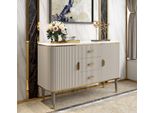 Mobili Di Design Cassettiera Di Lusso Soggiorno Moderno Grigio Legno Nuovo