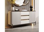 Cassettiera Bianca Credenza Legno Mobile Credenza Lusso Nuovo