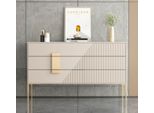 Cassettiera In Legno Grigio Sala Da Pranzo Design Lusso Mobili Moderni Nuovi