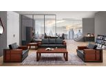 Set Di Divani 3+1 Posti Di Design Divani Imbottiti Divani In Similpelle Relax Moderno