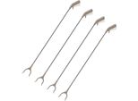4X Pinze Per Rifiuti Extra-Lunghe | Ausilio Di Presa 100 Cm - Pinze Per Rifiuti In Acciaio Inox E Plastica Per Anziani | Pratico Raccoglitore Di Rifiuti | Pinza Per Mani - Raccoglitore Di Rifiuti | Braccio Di Presa | Robuste Pinze Per La Raccolta Dei Rifiuti