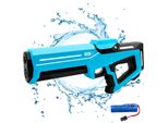 Pistola Ad Acqua Elettrica, Pistola Ad Acqua Adulto E Bambino, Pistola Ad Acqua Elettrica Automatica, 300ML 2 In 1 Pistola Ad Acqua Elettrica Per Piscina, Giardino