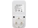 Presa Di Corrente Multifunzionale Con Timer Conto Alla Rovescia Intelligente Con 2 Porte Usb Interruttore Temporizzatore Per Elettrodomestici