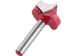 6 Mm Gambo 3D Cnc Incisione V Scanalatura Aghi Punta Router Bit Lavorazione Del Legno Strumento Di Intaglio (22 Mm)