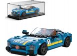 Coil, Set Di Costruzioni, Blocchi Di Costruzioni, Set Di Costruzioni, Blocchi Di Auto, Blocchi Di Gioco, Modello: 27045, Auto Sportiva, Blu, Per Bambini A Partire Dagli 8 Anni, 336 Pezzi.