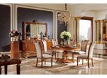 Sala Da Pranzo Rotonda + 8 Sedie Set Di Sedie Tavolo Rotondo Tavoli Di Legno Rotondo E62