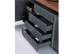 Credenza Cassettiera Armadio Console Credenza Ufficio 221Cm Xxl Cassettiere Armadi