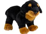 Carl Dick Rottweiler In Piedi Di Circa 20 Cm, Peluche, Peluche, Peluche 3680