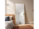 Proximax 80 X 180 Cm Specchio A Figura Intera, 2 In 1 Specchio Da Appoggio E Da Parete, Specchio Per Vestirsi, Specchio Guardaroba Per Camera Da Letto, Soggiorno E Ingresso, Oro