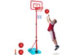 Supporto Da Basket Per Bambini Vevor, Regolabile In Altezza, Campo Da Basket Portatile, Gioco Sportivo Da Giardino, Giocattolo Da Basket Per Bambini Da 3 A 8 Anni