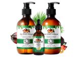 Set Per La Cura Dei Capelli Batana Shampoo + Balsamo + Olio Per Capelli Crescita Dei Capelli Puro Vegan