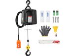 Succebuy Argano Elettrico 3 In 1, 1100 Lbs, 1500 W Forte Gru Ad Argano Con Cavo E Telecomando Wireless, Altezza Di Sollevamento Di 22,9 Piedi, 13 Ft/Min, Per Garage, Magazzino, Fabbrica Di Sollevamento
