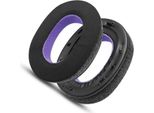 Inf Cuscinetti Auricolari Di Ricambio Rinfrescanti Per Cuffie Sony WH-1000XM2 - Nero/Viola
