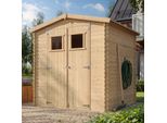 Casetta Da Giardino In Legno Con Pavimento Impregnato L216Xl206Xh216 Cm/ 3,53 M2 - Timbela M343+M343G