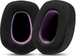 Inf Cuscinetti Auricolari Di Ricambio Per Cuffie Logitech G733 - Mesh Nero/Viola