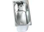Lavello In Acciaio Inox Lavello Da Campeggio Lavello Integrato + Scarico 325X176X200