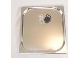 1 1/2" Lavello In Acciaio Inox Sgocciolatoio 354X325X20 Mm Tavola Di Drenaggio Market"