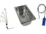 Lavello 265X160X100+ Rubinetto Acqua Pompa Sommersa Lavello Da Campeggio T4 T5 Vw