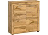 Credenza Jam A 2 Ante, Arredamento In Rovere.