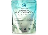 Interosa Collagene In Polvere 500 G - Multi Collagene Complex 5 Tipi: 1, 2, 3, 5, 10 - Peptidi Della Membrana Del Guscio D'uovo Di Alta Qualità - Insapore