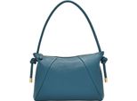 Fossil Pelle Borsa A Tracolla Willa Leather Shoulder Bag Drizzle Blu