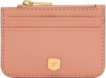 Fossil Portacarte Caso Chiave Lennox Zip Card Case Ethereal Rosa Salmone