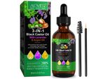Aliver Olio 3In1 Per Capelli E Pelle - Lavanda, Argan E Ricino Nero - 60 Ml